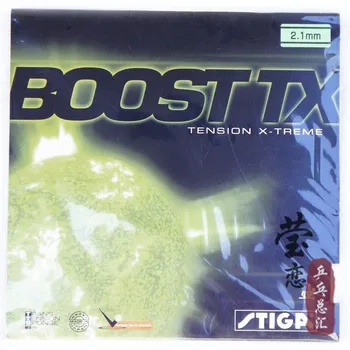 

Original STIGA BOOST TX internal energy table tennis rubber for table tennis rackets racquet sports