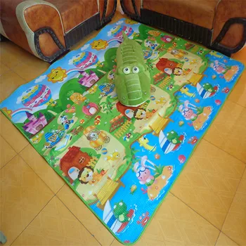 

Household Children Crawling Mat Baby folding stitching game carpet Child Room cartoon large size carpets Bedroom tatami area rug