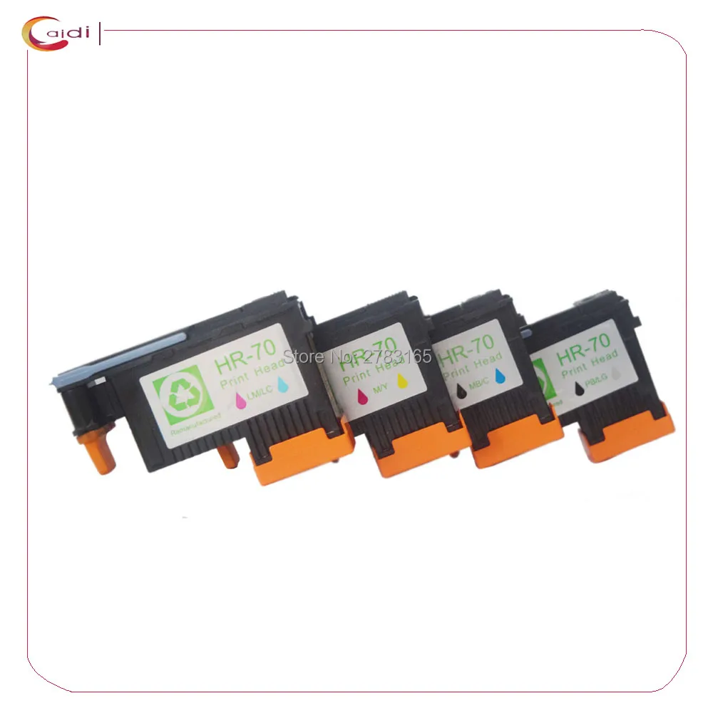 Восстановленная печатающая головка hp70 Z2100 Z5200 Z3100 Z3200 C9404A C9405A C9406A C9407A для hp Designjet |