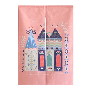 

Creative Cartoon Castle Curtain Sweet Style Curtain Sector Valance Coffee Short Curtain for Window Kitchen Cabinet Door xy-27