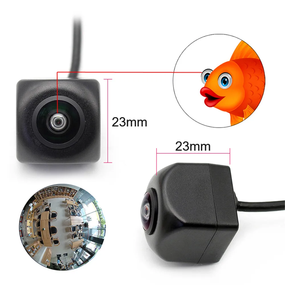 HD 1080P объектив рыбий глаз траектория треков автомобильная парковочная камера заднего вида для peugeot 2008 Автомобильная Водонепроницаемая резервная камера заднего вида