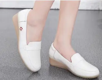 

Nurse shoes Medical shoes Women Spring Mid heel