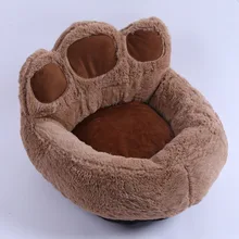 Матрас для кровати с круглым носком для собак, зимняя мягкая кошечная клетка, Конура для домашних животных, съемный дышащий и моющийся