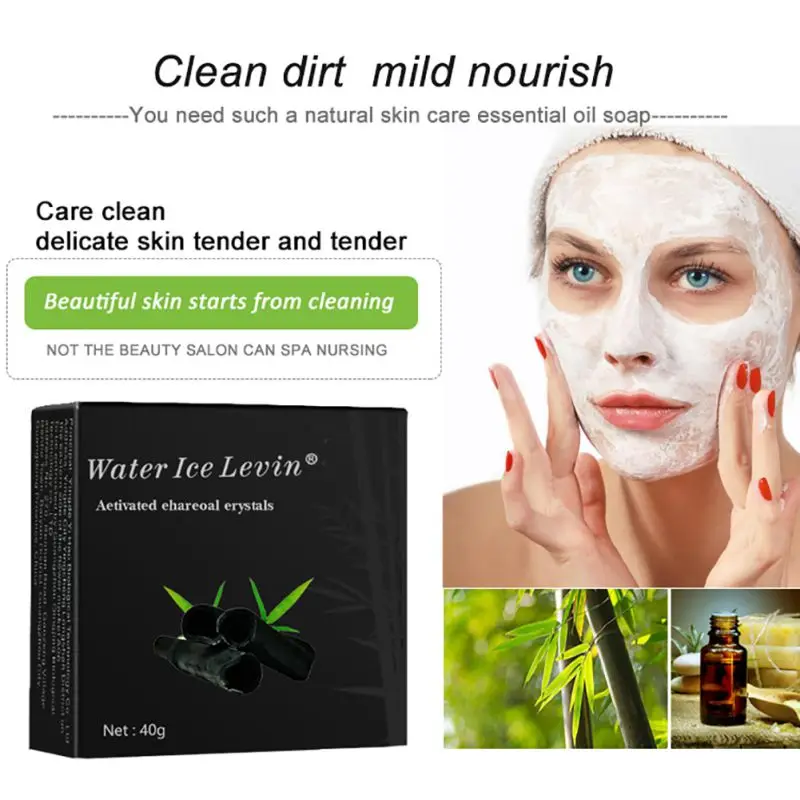 Beauty Skin Whitening Soap Blackhead Remover Acne Treatment Face Wash