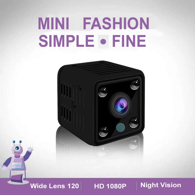 FHD 1080P Mini Camera WiFi DVR Sport DV Recorder with Night Vision Small Action Camera with WIFI Hotspot Audio & Video Recording_0