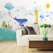 Custom 3d wallpaper Nordic minimalist children's room background custom wall painting - silk waterproof material Custom 3d wallpaper Nordic minimalist children's room background custom wall painting - silk waterproof material