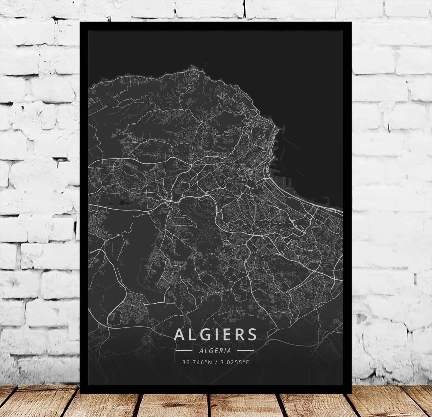 

Algiers Algeria Poster