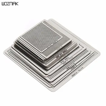 

27pcs/lot Reballing Stencil net Universal Steel net can be directly heated for phone notebook desktop planting tin net