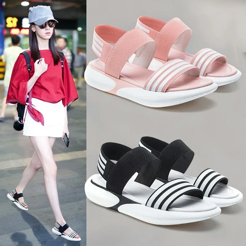 

Sandals Woman Student Flat Bottom Sandals