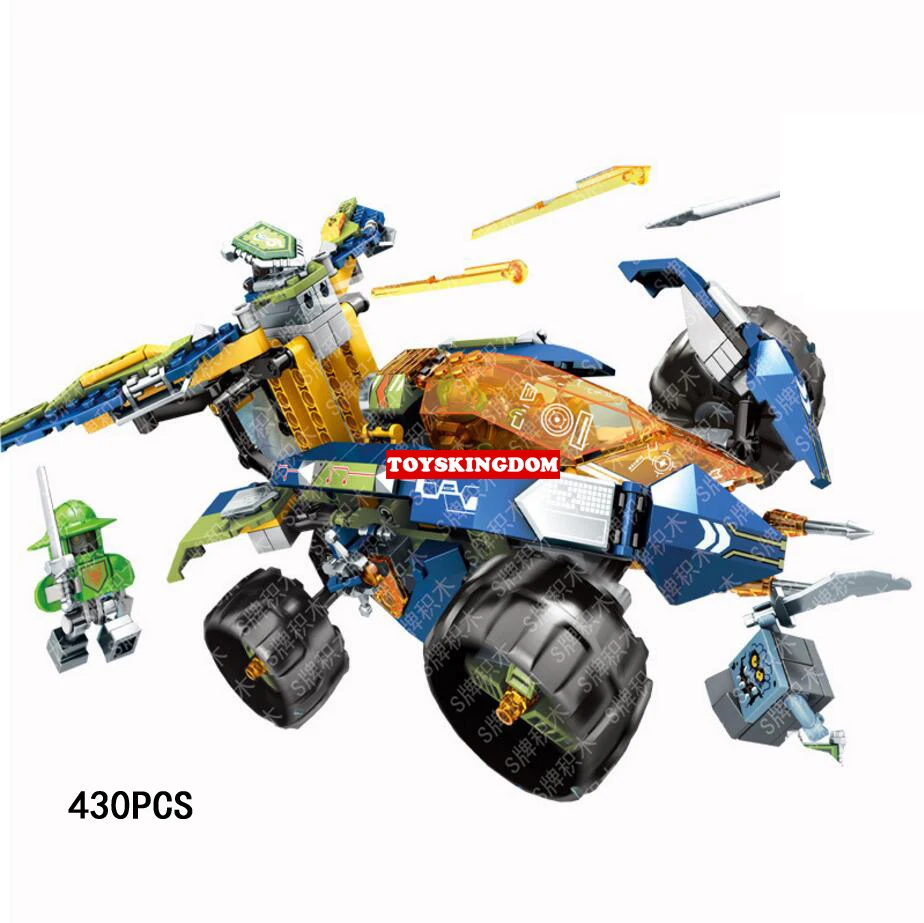 

Hot nexus nick knights aaron Climbing crawling Chariot building block robot stone devil figures bricks toys for boys gifts