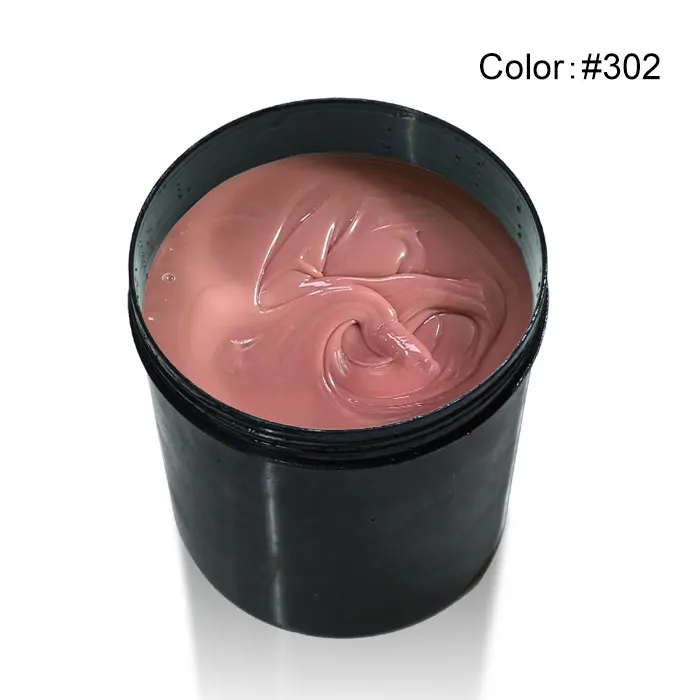 CANNI Builder Gel Supply Bulk Package 1kg Camouflage Jelly Gel Soak Off UV LED Nail Manicure Extension Gel