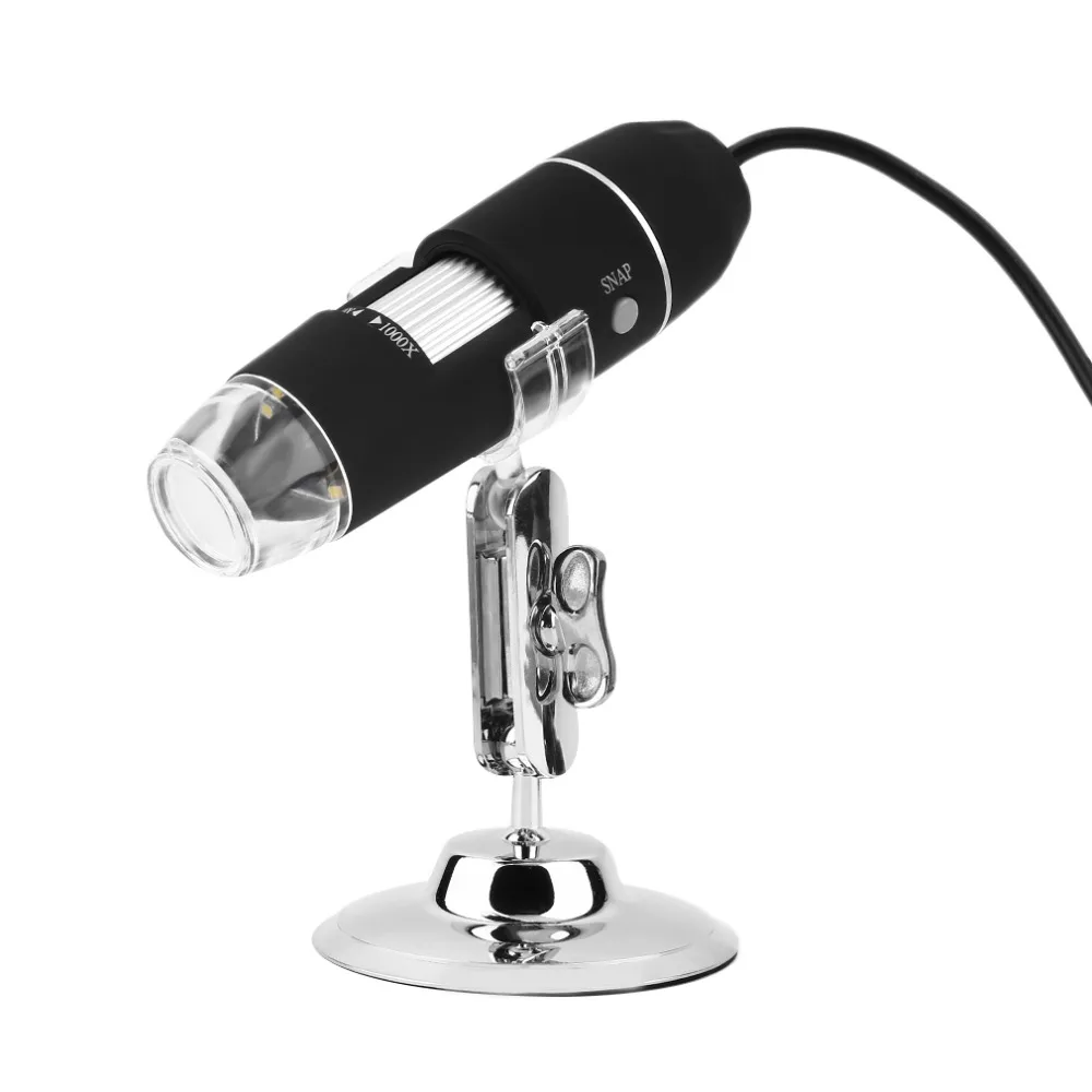 Мегапиксели 8 светодиодный 1000X USB цифровой микроскоп Эндоскоп лупа видео камера с подставкой Z P4PM для пайки взрослых студентов