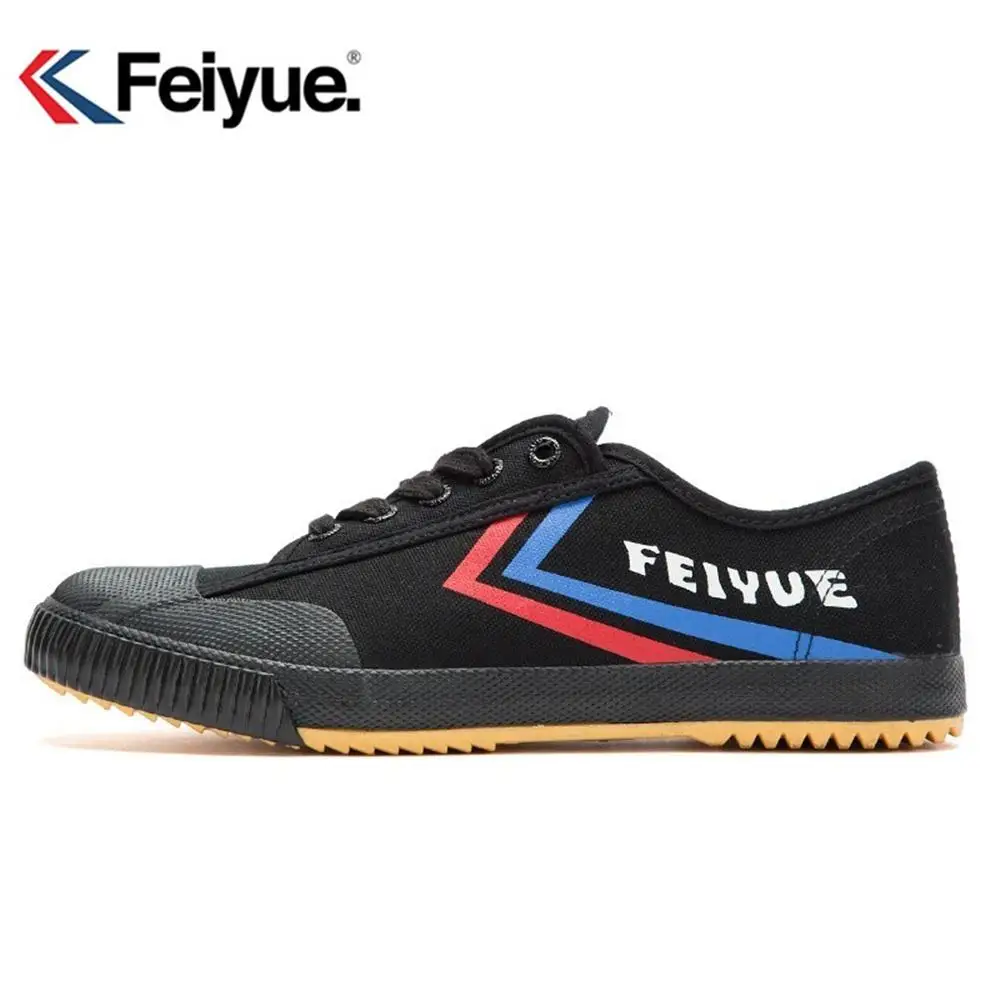 Feiyue новая улучшенная черная обувь, кроссовки боевого искусства, обувь кунг-фу - Цвет: black red
