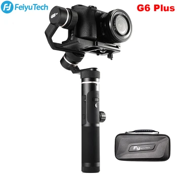 

Feiyutech G6 Plus 3-Axis Handheld Gimbal Stabilizer for Gopro Hero Smartphone Mirrorless Camera for Sony a6000 RX0 Payload 800g