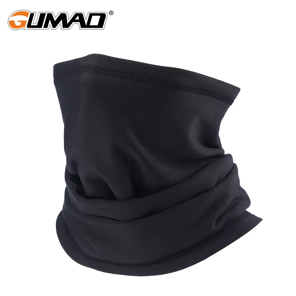 الأسود في الهواء الطلق أدفأ الرقبة الجرموق الحرارية نصف الوجه قناع الصوف أنبوب درع الدراجات التزلج على الجليد المشي باندانا وشاح سحري