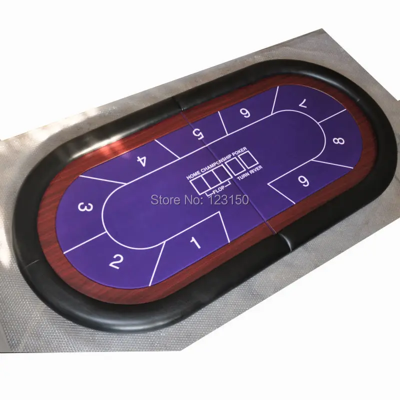 Tpb02 100*210cm, Poker Table Top, Foldable Casino Tabletop, Two Fold