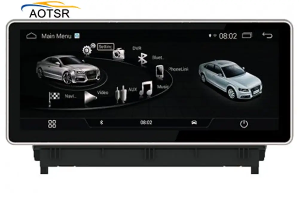 Cheap Android Car dvd multimedia player for Audi A3 2014 2015 2016 2017 Autoradio GPS Navigation Head Unit radio auto stereo MAP WIFI 1