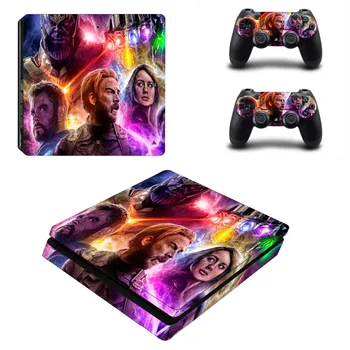 

Avengers Endgame Spiderman Hulk PS4 Slim Skin Sticker Decal for PlayStation 4 Console and Controller Skin PS4 Slim Sticker Vinyl