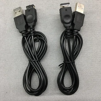 

BUKIM 2 Pcs Black 1.2M 3.9ft USB Charging Power Cable Charger For Nintendo For Game Advance GBA SP