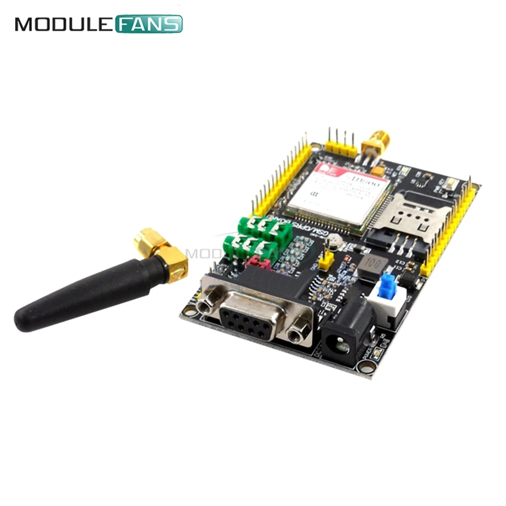 3 В 5 в SIM800 GSM GPRS модуль SIM900A Улучшенная плата GPS поддержка TTL для 51 STM32 умная