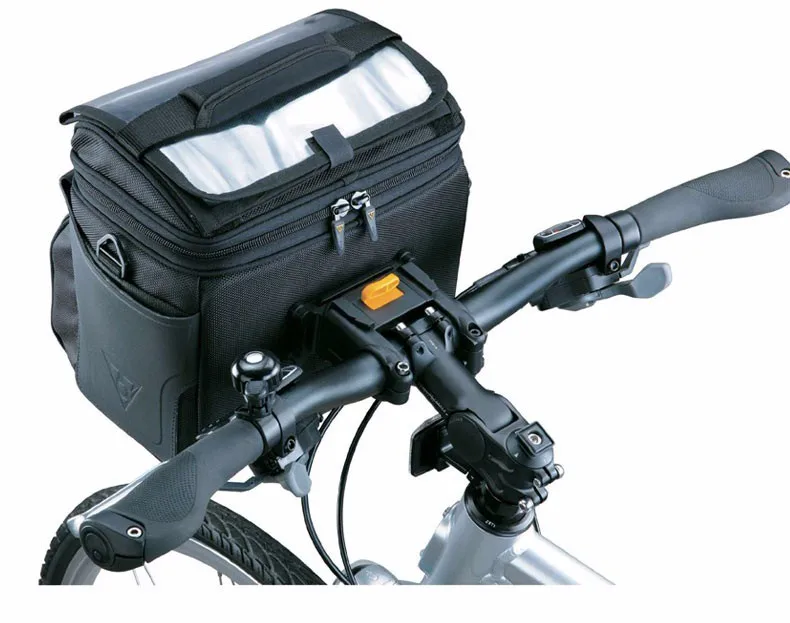 Discount Topeak TT3022 TT3021 TourGuide Handlebar Bag for Bicycle Camera Bag Bike Front Tube Pannier Mountain Bike Cycling accessory 2