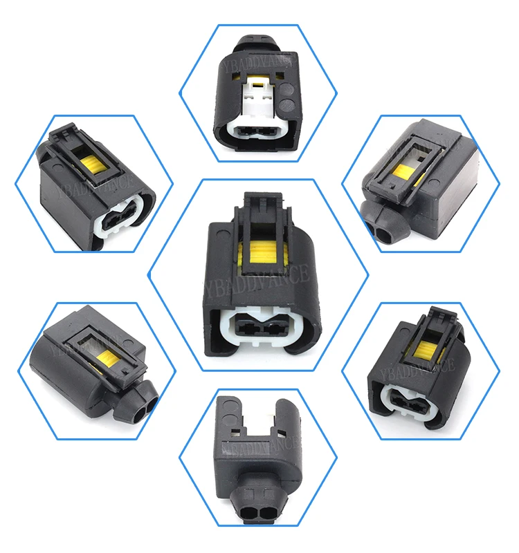 52515 2 Pin Electrical Kostal Mercedes Ignition Coil ConnectorsCables