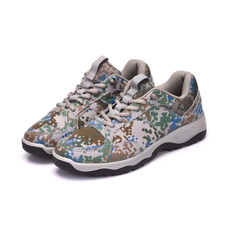 

2019 New Fashionable Breathable Lightweight movement shoes Casual Men Shoes Outdoor camouflage soft bottom training Sneakers