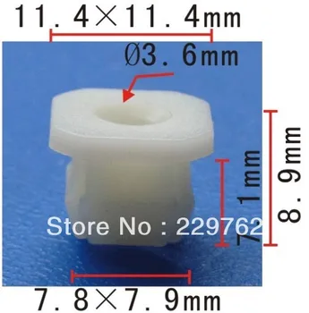 

Free Shipping 100PCS Nylon Beige For GM 347347 1967-On Fastener Clip Fastners Clip Auto Plastic Fastener Plastic Clips For Car