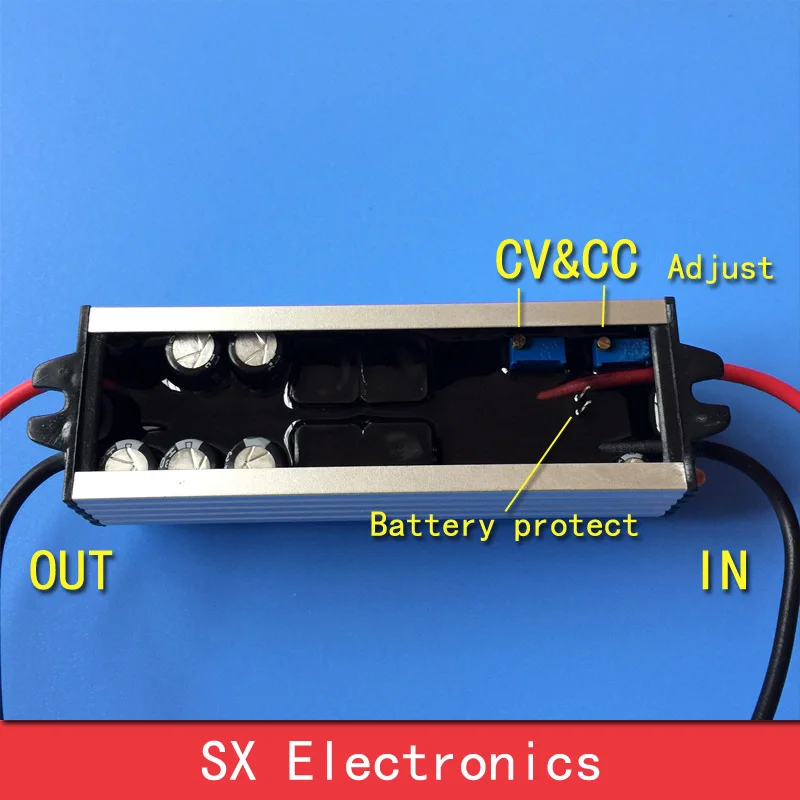 400 Вт/20А повышающий преобразователь с функцией CV CC 2 В/3.7V12V24V регулятор