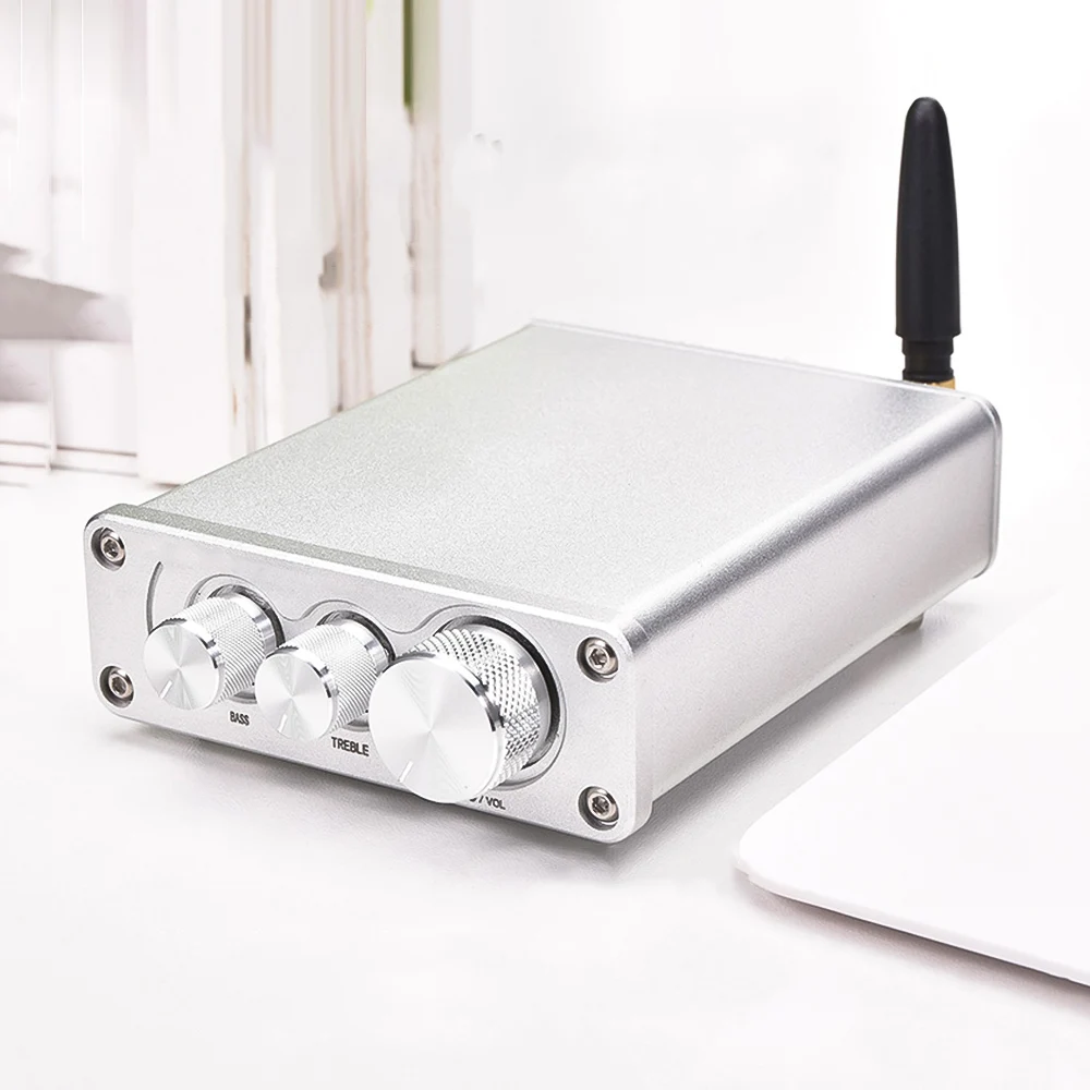 AIYIMA мини усилитель TPA3116 Bluetooth 5,0 усилитель мощности дома AUX hifi звук стерео усилитель 50WX2 DIY Аудио динамик усилитель