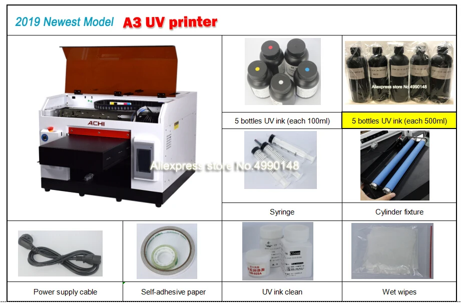 A3 UV INK packing