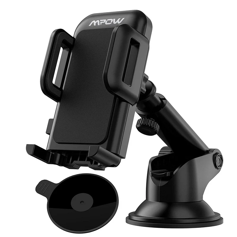 Universal Car Bracket Dashboard Car Holder Phone Mount Adjustable Windshield Holder Cradle with Strong Sticky Gel Pad            (13)