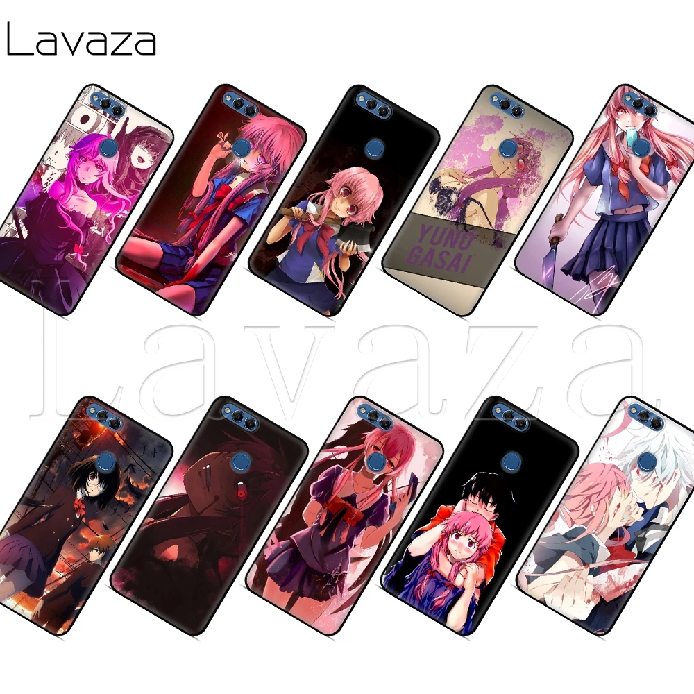 Lavaza Mirai Nikki Future Diary Gasai Yuno Case for Honor Mate 10 20S 6A 7A 7C 7X 8A 8C 8X 9 P9 Lite Pro Y6 Y7 Y9 Prime | Мобильные