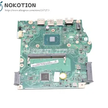 NOKOTION для acer aspire ES1-533 материнская плата для ноутбука DDR3 с процессором на бортовой B5W1A B7W1A LA-D641P NBGH411001