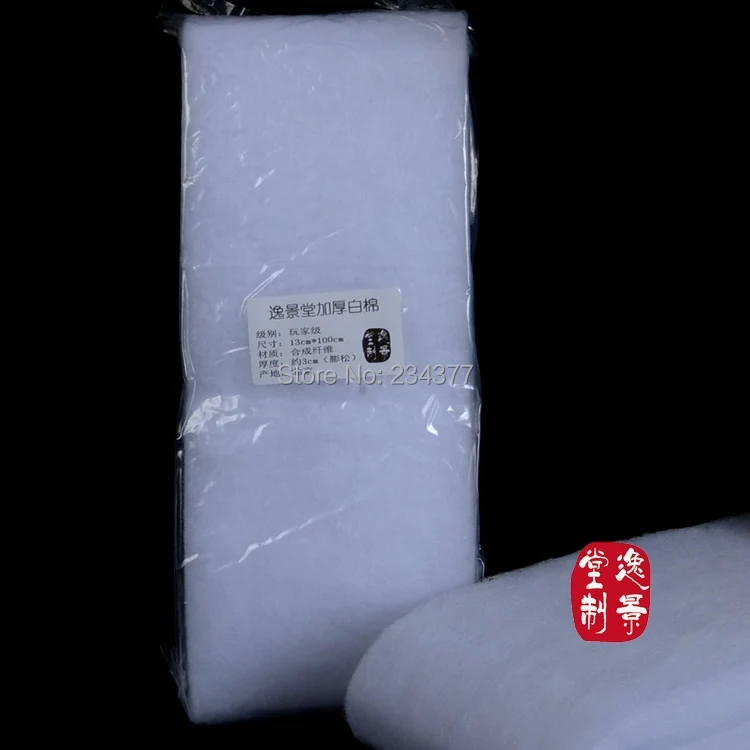 100cm length Cashmere cotton wool cotton filter cotton white filter