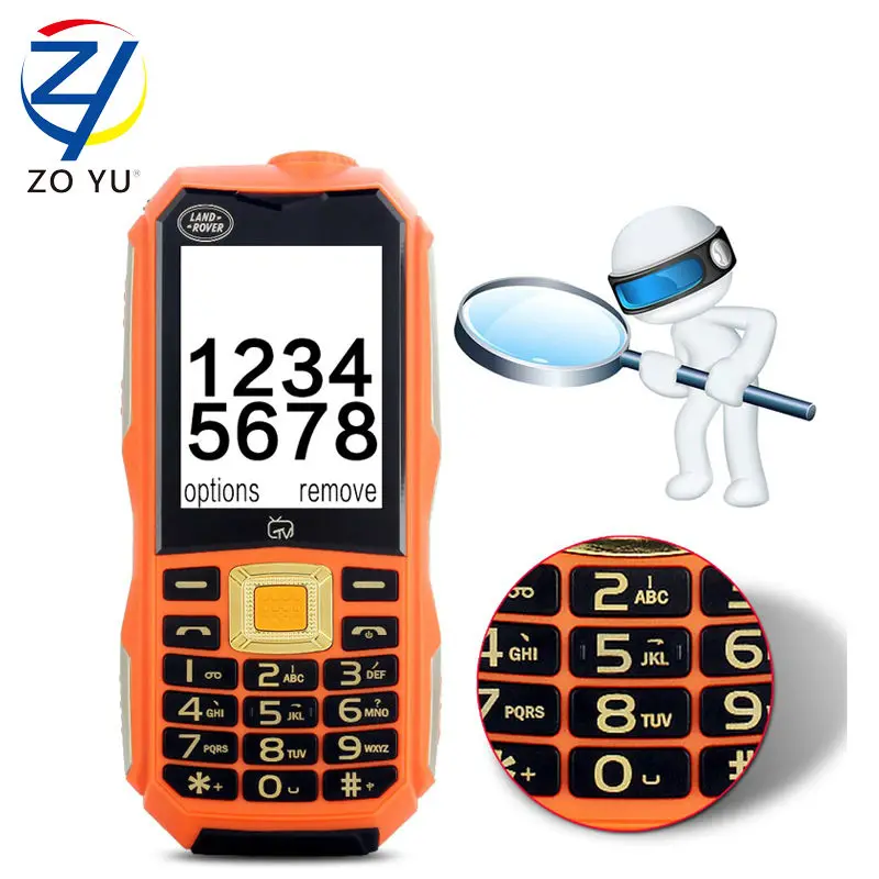 Цена за ZOYU Старший телефон 2 Г мобильный телефон Dual SIM карты открытый телефон 2.4HD FM Радио телевизор телефон 10800 мАч банк питания сотового телефона Цена за ZOYU Старший телефон 2 Г мобильный телефон Dual SIM карты открытый телефон 2.4HD FM Радио телевизор телефон 10800 мАч банк питания сотового телефона