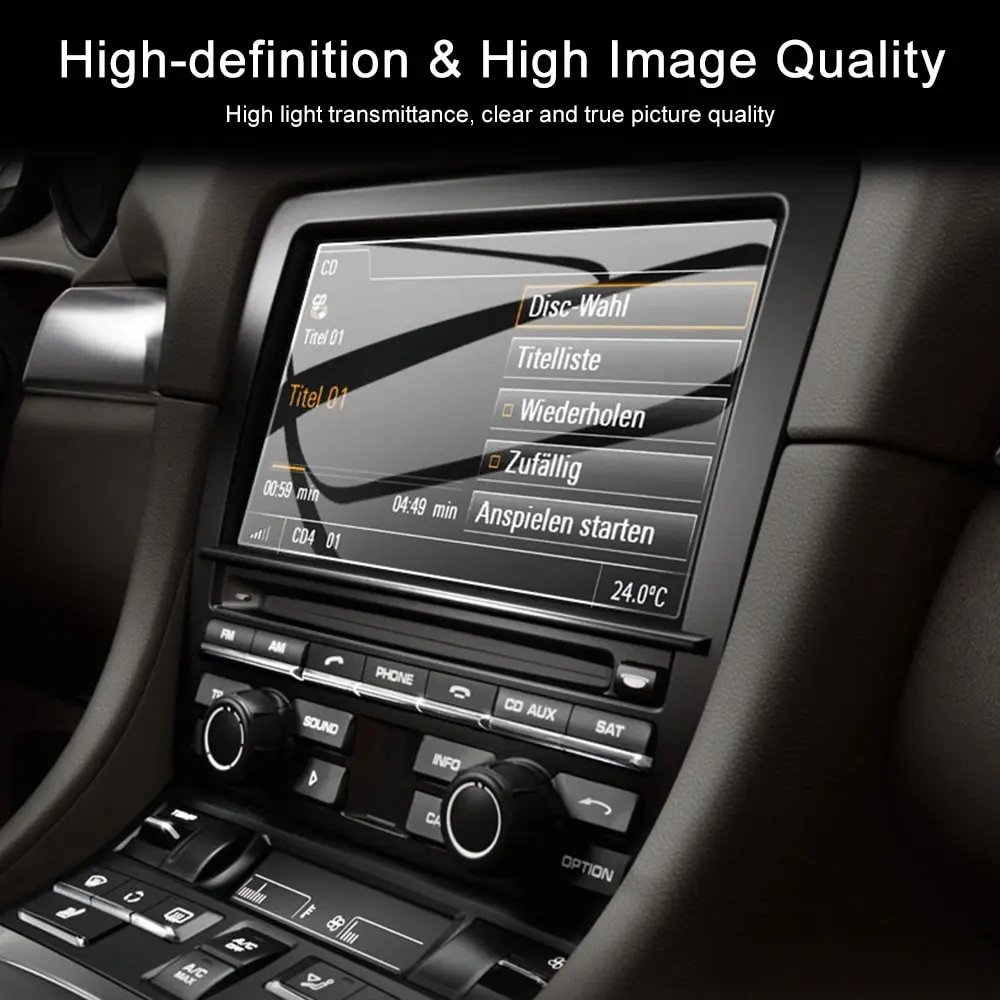 

8 inch Car GPS Navigation Tempered Glass Screen Steel Protective Film Car Sticker for Hyundai Tucson 2015 2016 2017 2018