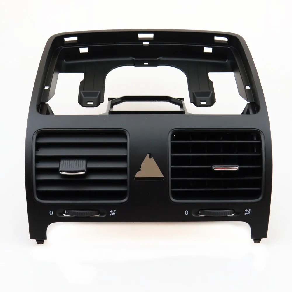 Тьюк Черный ABS Передние приборные панели центральный Вентиляционный Выход 1KD 819 728 1KD819728 1K0819728 1K0 819 728 для VW Golf Jetta MK5 Rabbit