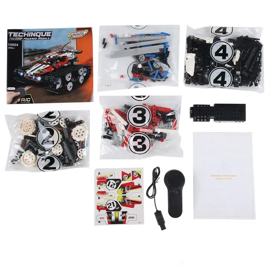2 4G 4CH RC сборные строительные блоки игрушка DIY электрическая Высокоскоростная