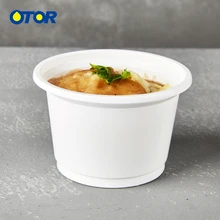 OTOR 1000 шт 8 унций 10 унций одноразовый контейнер для пищевых продуктов для Пудинг Желе Десерт пластиковая мини-коробка для дома вечерние товары для свадебной вечеринки