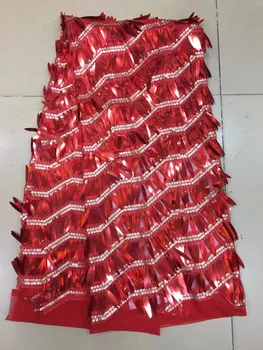 

french sequins lace J-12827 pretty sequins Nigerian lace fabric african french net lace fabric