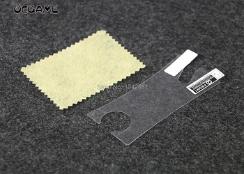 

OCGAME High transparent clear screen protector Cover Plus Clean Cloth protective film for Gameboy micro GBM Replacement