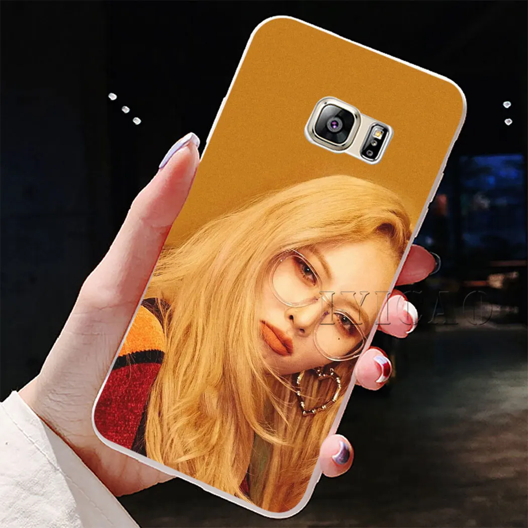 IYICAO HyunA Kim жесткий чехол для Samsung Galaxy S10e S10 S9 S8 Plus S6 S7 Edge Note 9 8|Чехлы-накладки| |