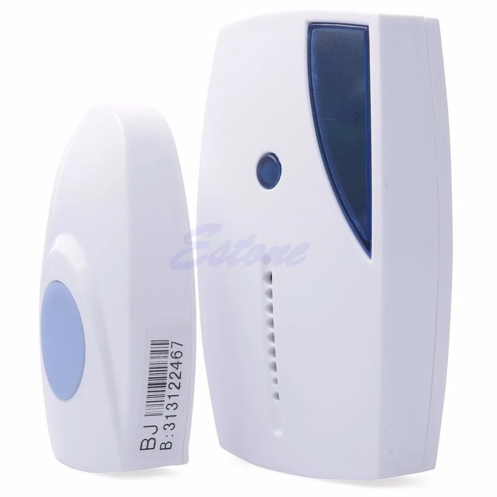 

Wireless Doorbell Control Receiver Door Bell Remote Button 36 Music Chimes Songs