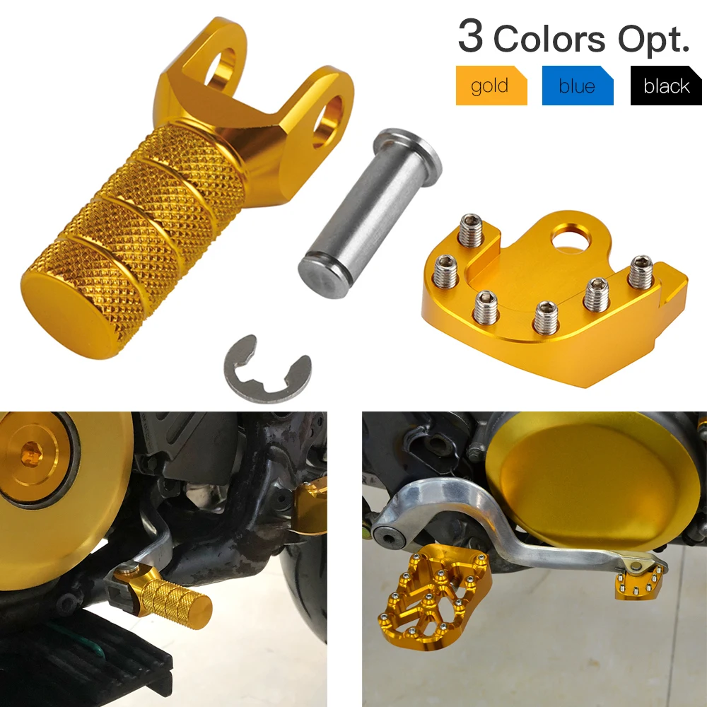 Увеличить педаль тормоза рычаг для коробки передач наконечник головки для Suzuki DRZ400/E/S/SM DRZ250 DR-Z DRZ 400 00- DRZ 250 01-2007
