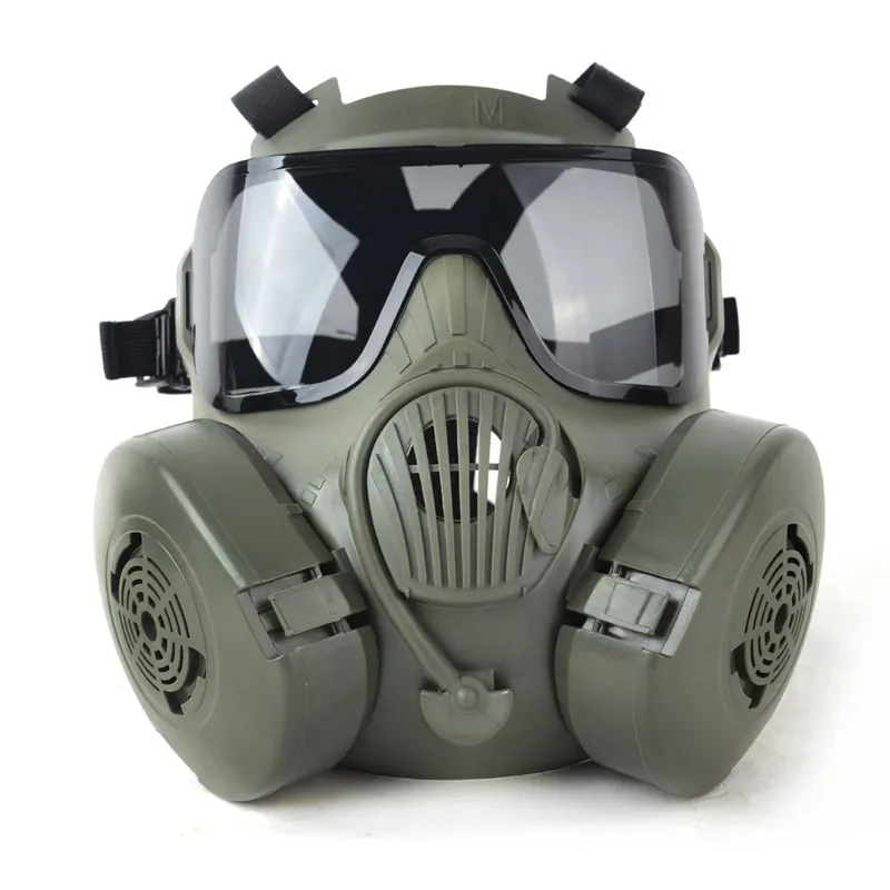 DC15 M50 Full Face Gas Mask Tactical Airsoft Paintball Skull Mask With Fan CS Wargame Cosplay Protection Military Mask цена DC15 M50 Full Face Gas Mask Tactical Airsoft Paintball Skull Mask With Fan CS Wargame Cosplay Protection Military Mask цены онлайн