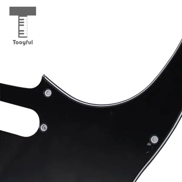 Tooyful Black Pickguard 3 Ply with 11 Screw Holes Hole For Stratocaster Syle Guitar SSH Musical Instrument Accessories 