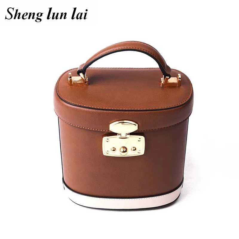 Sheng lun lai NEW Fashion Woman Bucket Designer Messen High Quality Cow Bucket Bag Women Crossbody Bags Shoulder Tote Bag Sheng lun lai NEW Fashion Woman Bucket Designer Messen High Quality Cow Bucket Bag Women Crossbody Bags Shoulder Tote Bag