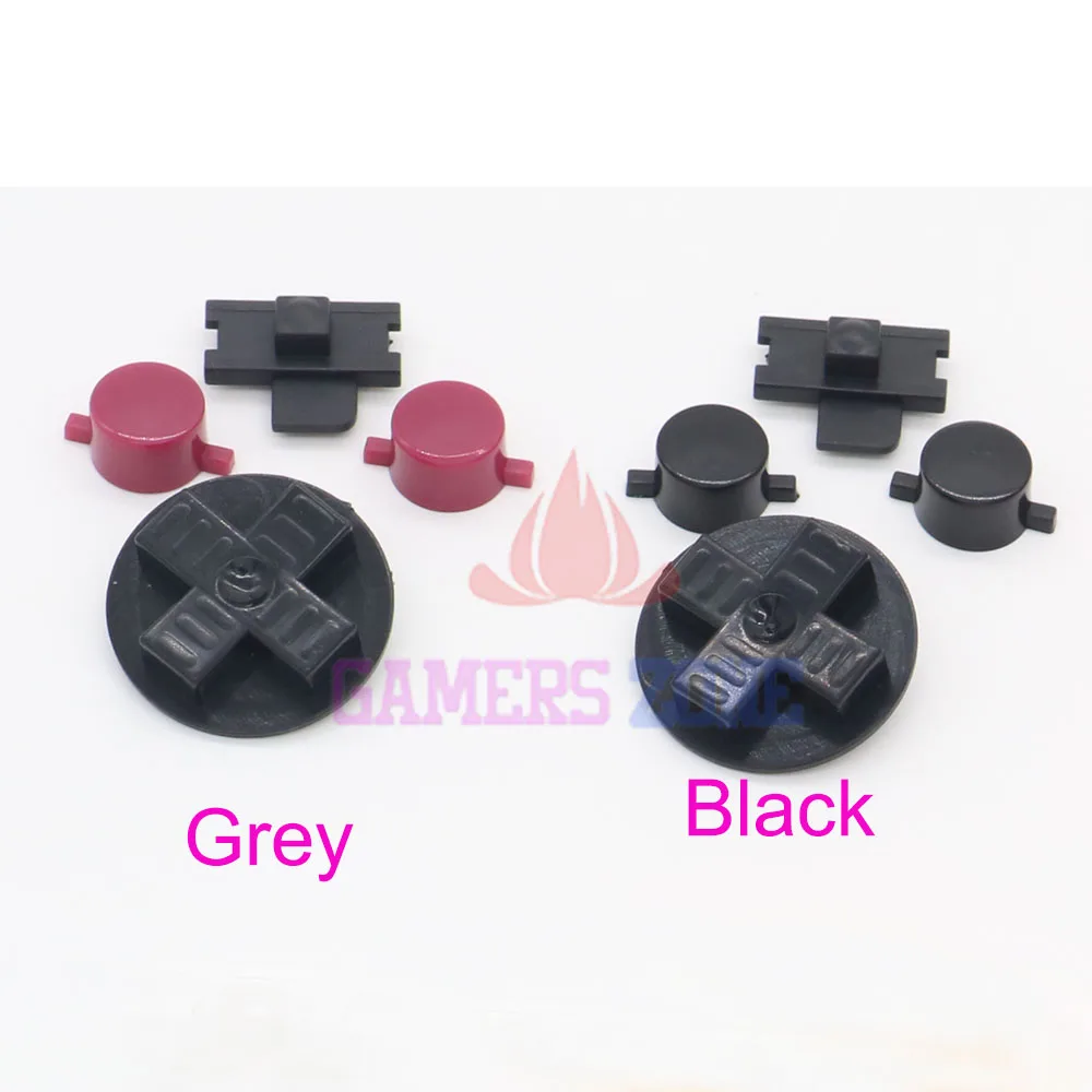 10sets New Buttons Set For Original Nintendo Game Boy System Dmg-01 Grey  Black Housing Shell - Accessories - AliExpress