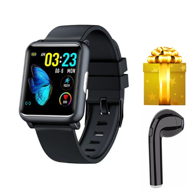 

Smart Watch Men Women H9 1.3inch color screen fitness tracker with heart rate monitor blood pressure ECG multi-sport mode watch
